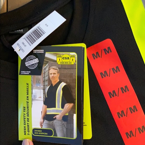 Men’s mesh safety tee - Picture 3 of 4